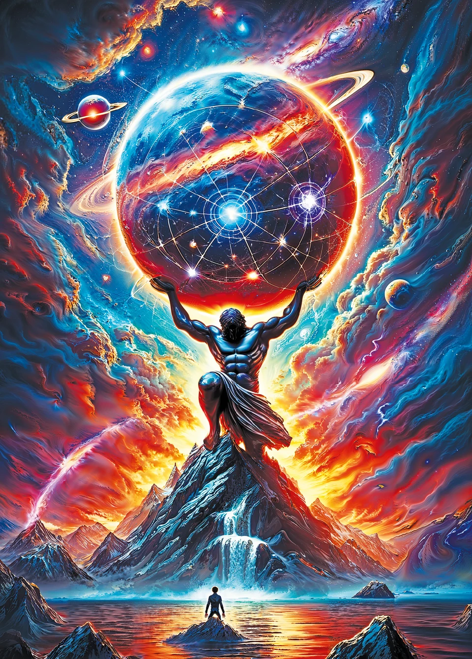 Atlas — 1 000 detalių dėlionė suaugusiesiems